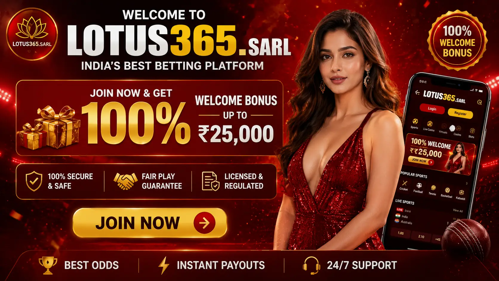 lotus365 - indias most truste dand polular platform bet now on lotus365.sarl