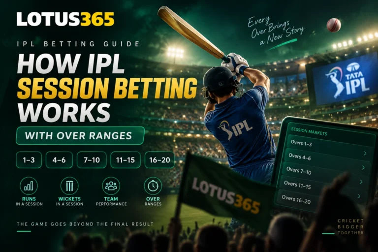 How IPL Session Betting Works (With Over Ranges)