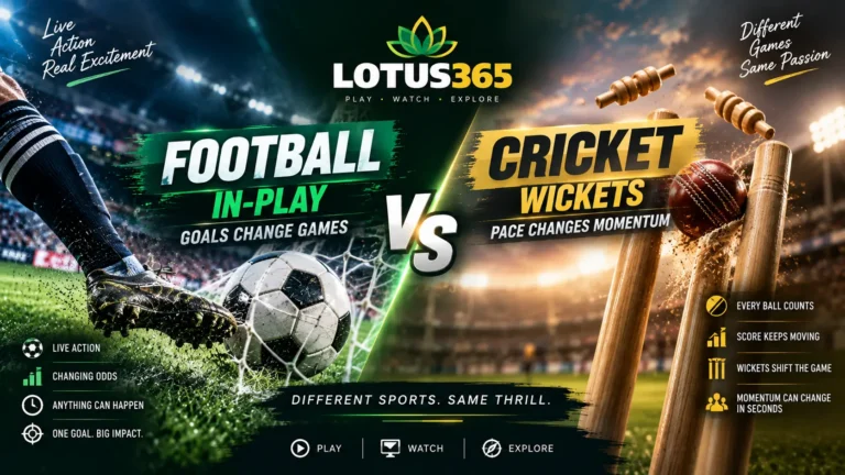 Football In-Play: Goals vs Cricket Wickets (Pace)