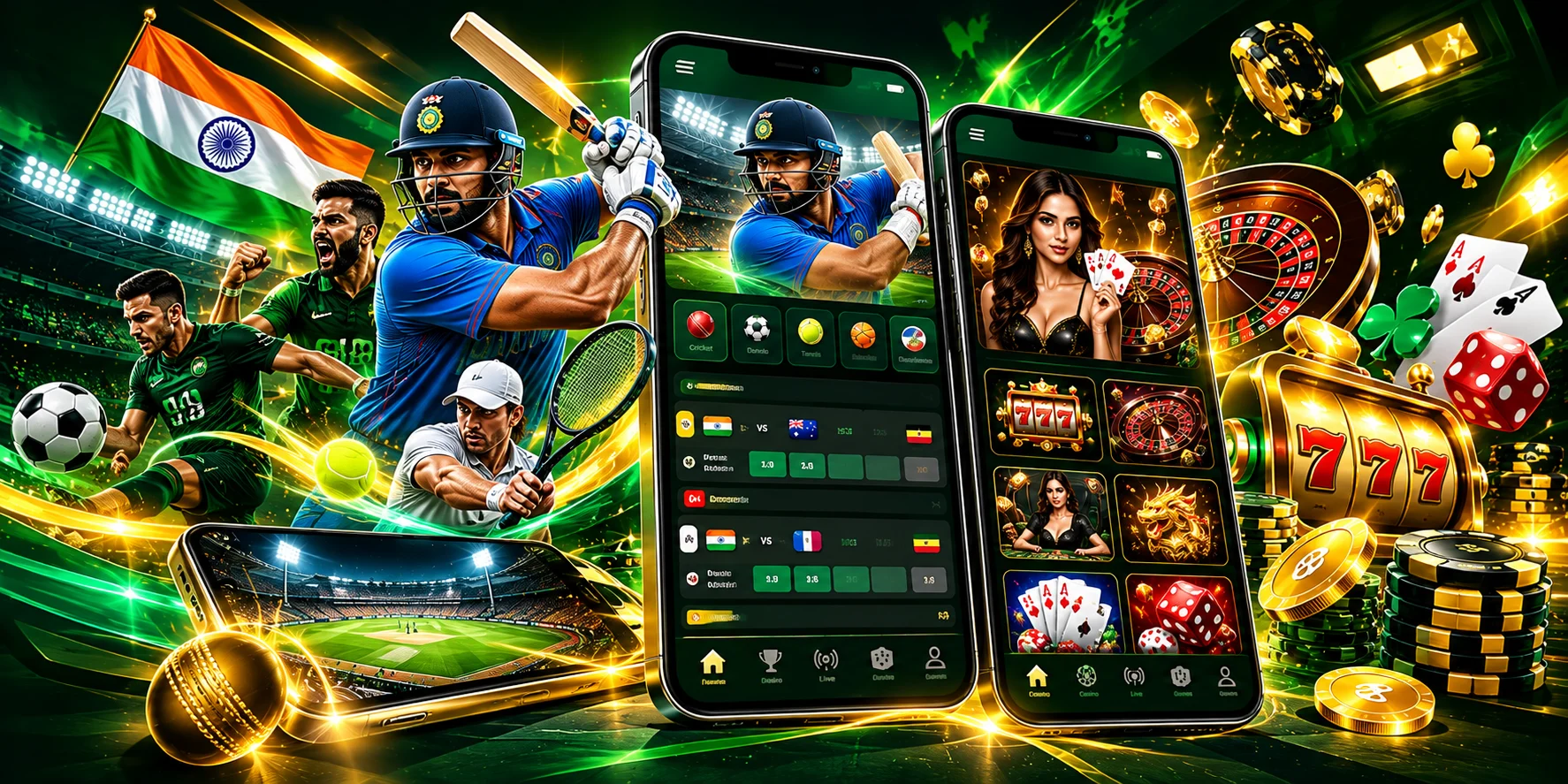 Lotus365 App for mobile sports betting, IPL betting, live exchange, casino games and account access.